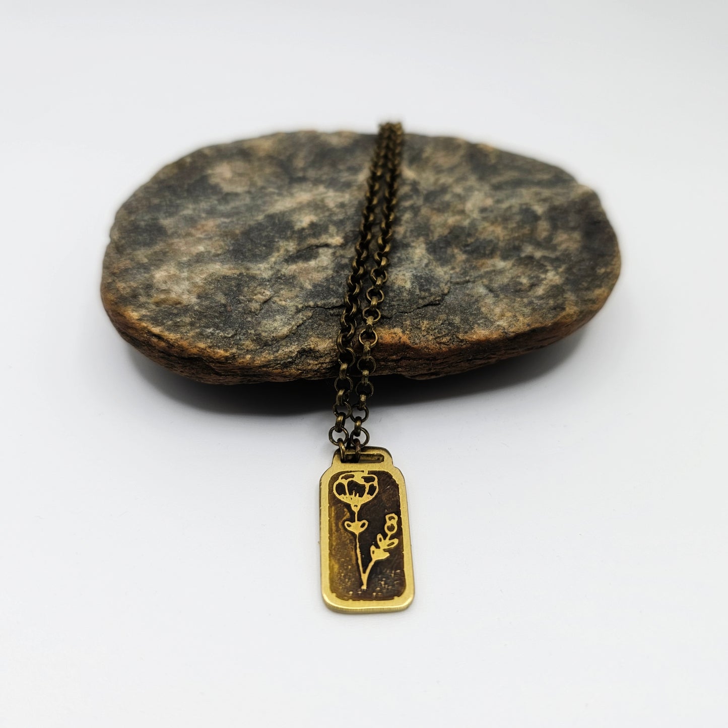 Floral Pendant III